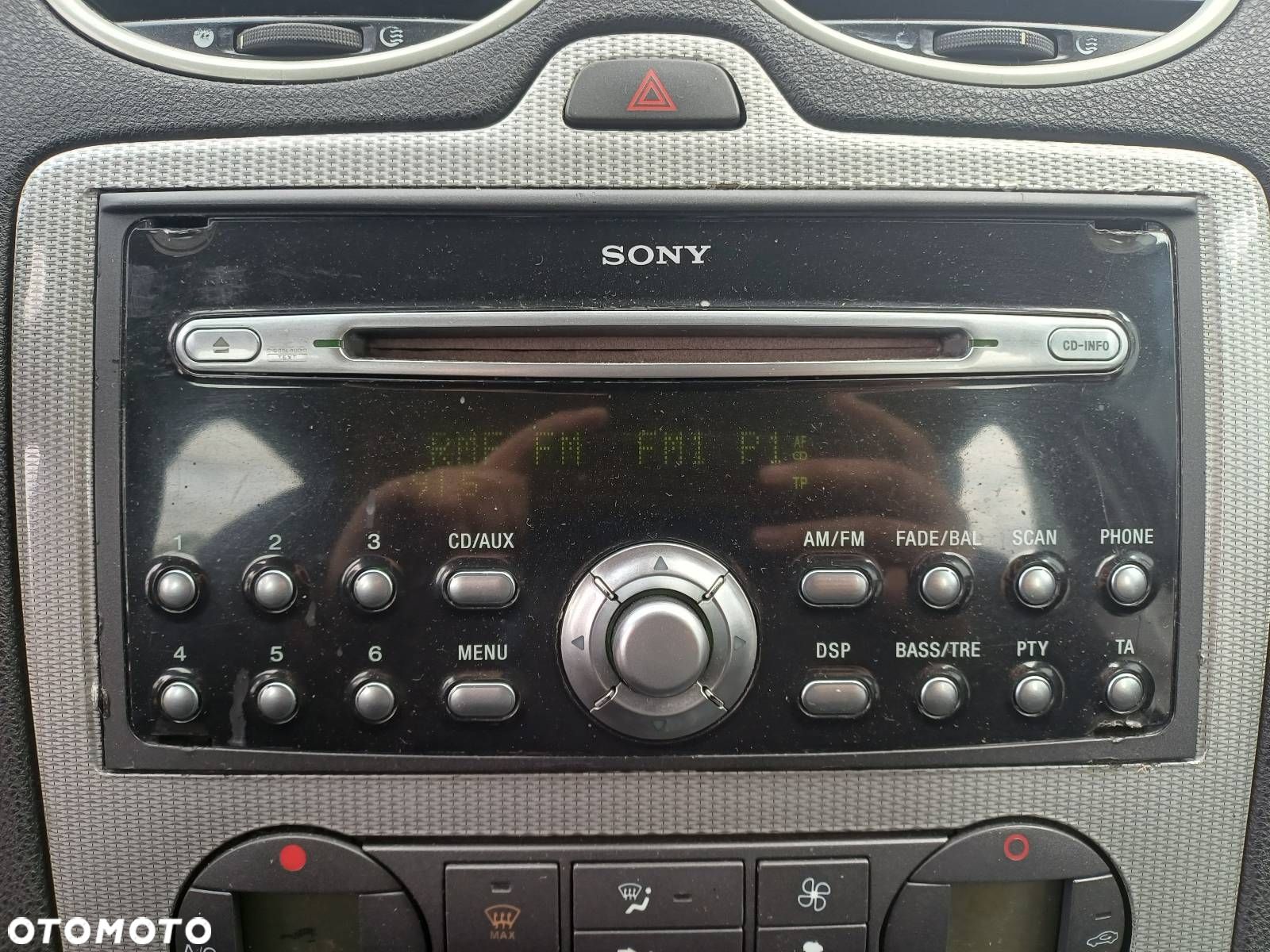 RADIO ODTWARZACZ + KOD FORD FOCUS MK2 - 1
