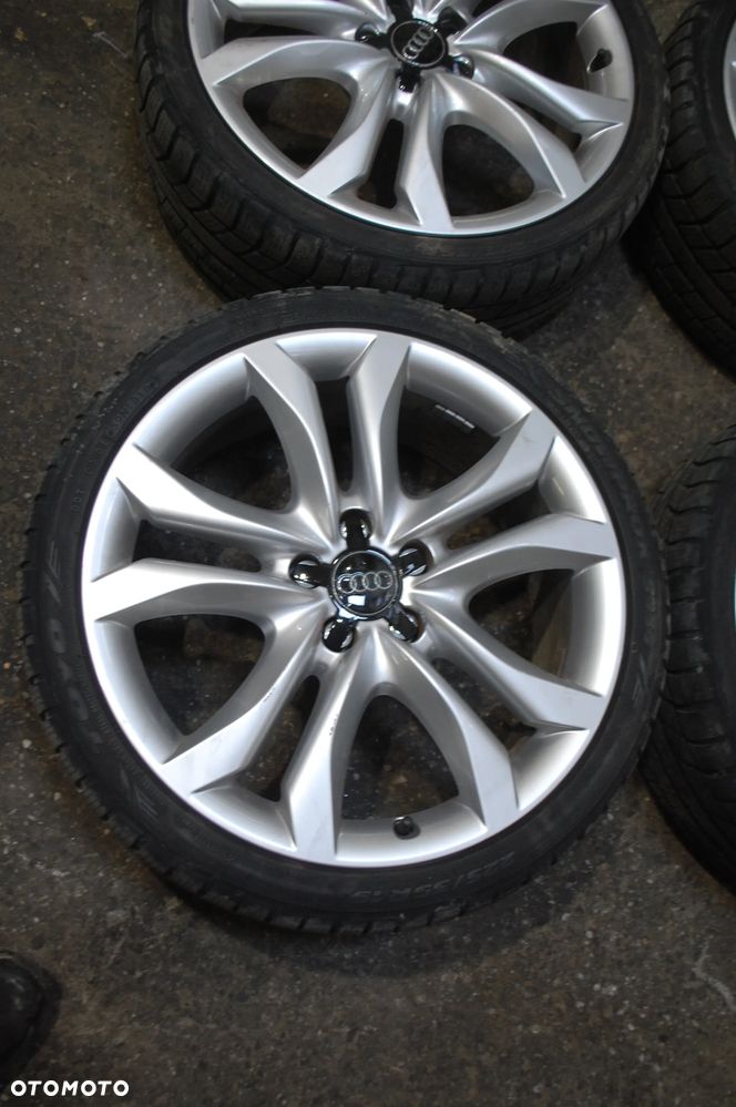 KOŁA FELGI ALUMINIOWE 8R0601025AL 5X112 ET37 7J 225/35R19 OPONY ZIMOWE AUDI A4 B8 A8 A3 A5 - 3