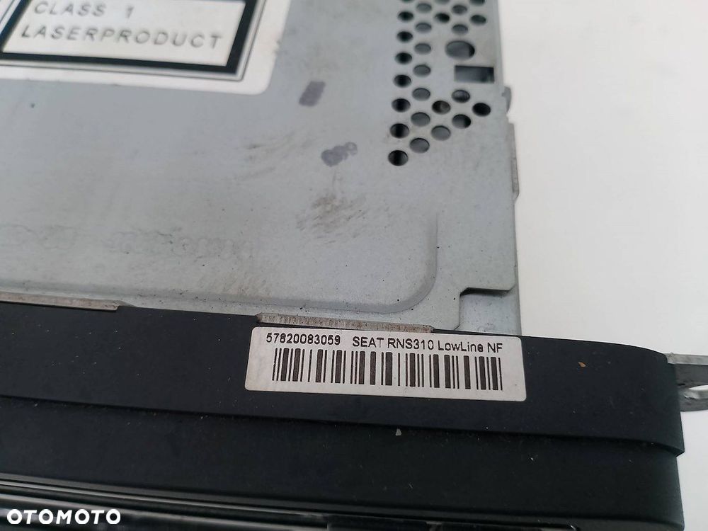 RADIO CD NAVI SEAT ALTEA XL 5P0035191C  RNS310 - 5