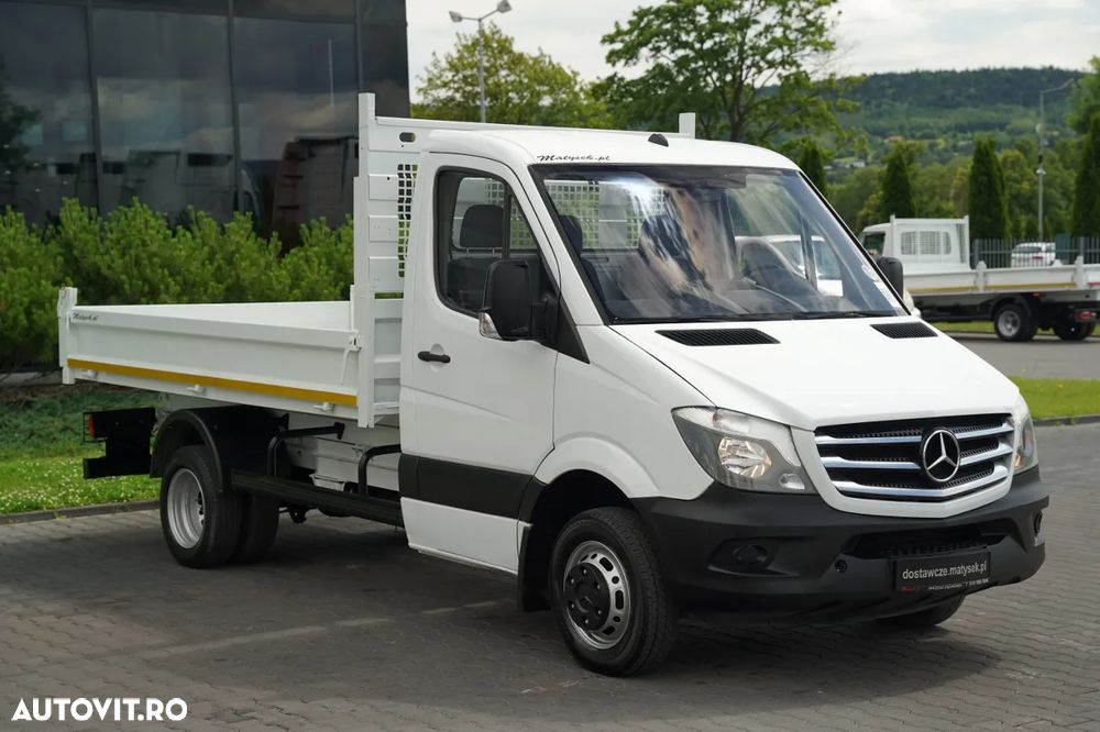 Mercedes-Benz SPRINTER / BASCULATOR - 3.5M / DUBLU / MANUAL / IMPORTAT - 12