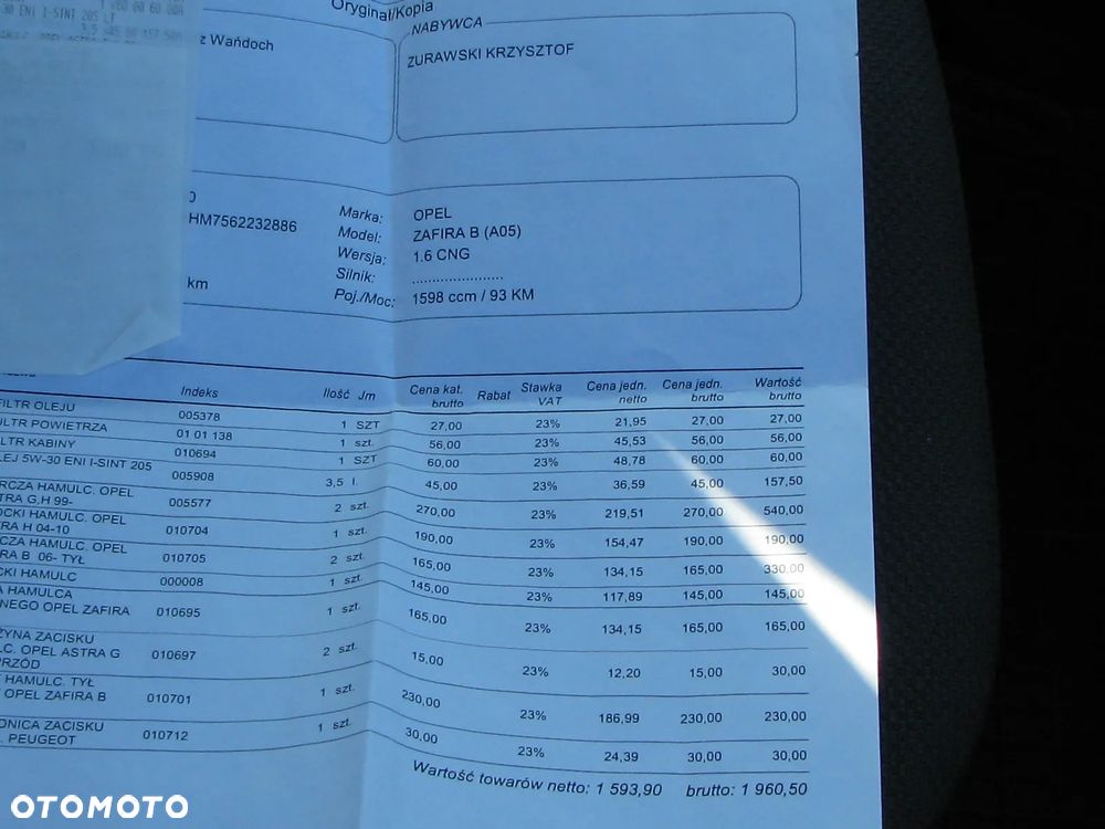 Opel Zafira 1.6 - 22