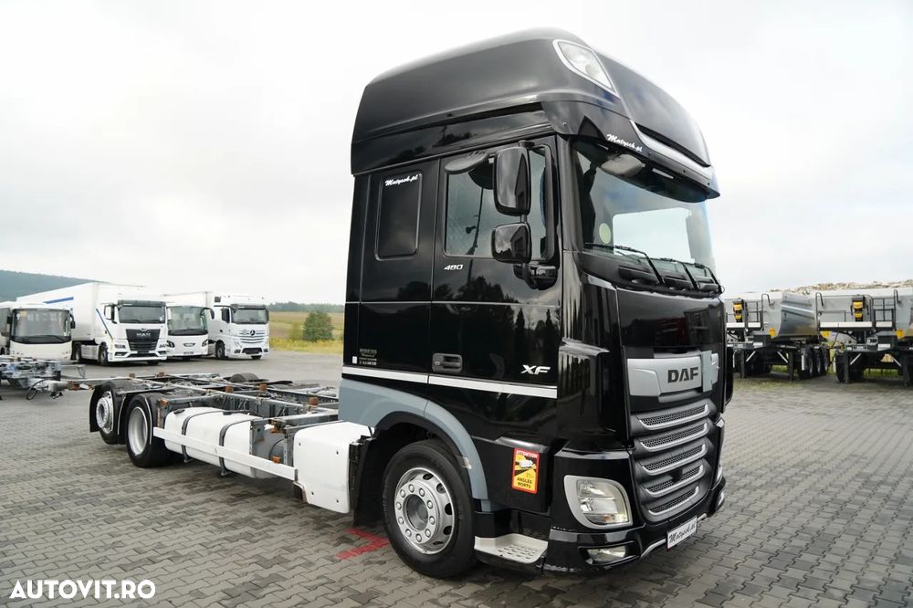 DAF XF 480 / BDF / 6X2 / SSC / I-PARK COOL / PUNTE RETRACTABILE / CONTRACT DE REPARAȚIE POST-SERVICE - 5