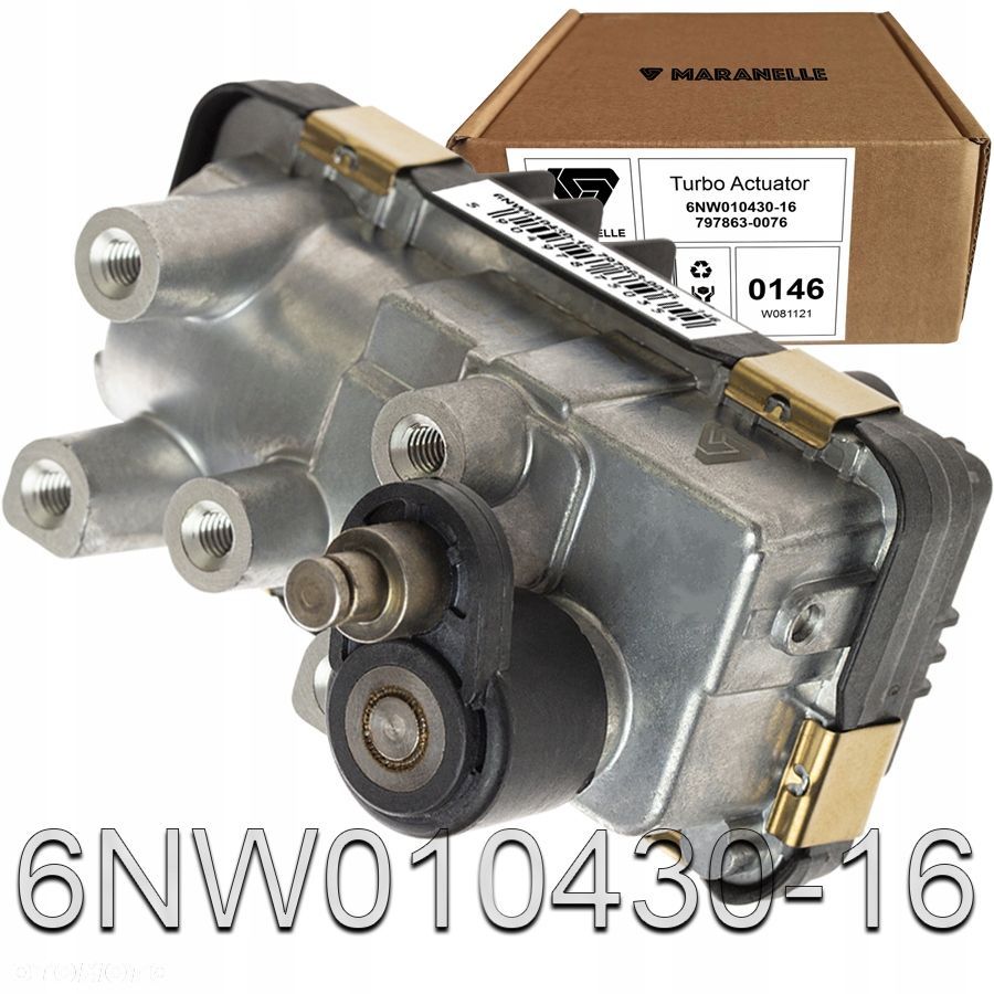 Nastawnik sterownik 6NW010430-16, 797863-0076 turbiny OPEL Antara Cascada Insignia Zefira - 2.0 CDTi - 2