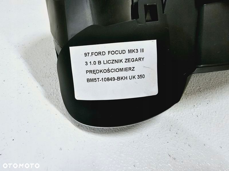 ford focus mk3 iii 3 1.0 b licznik zegary predkościomierz bm5t-10849-bkh uk - 6