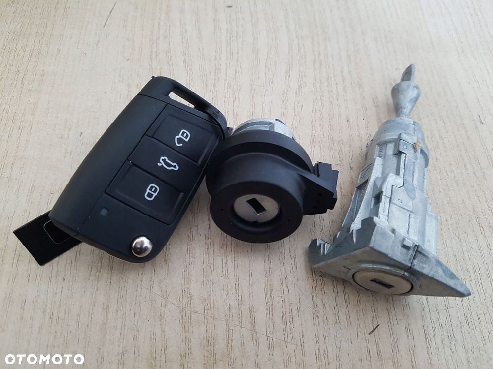 vw polo 19^ stacyjka wkład kluczyk do drzwi 2g0800375bf - 3