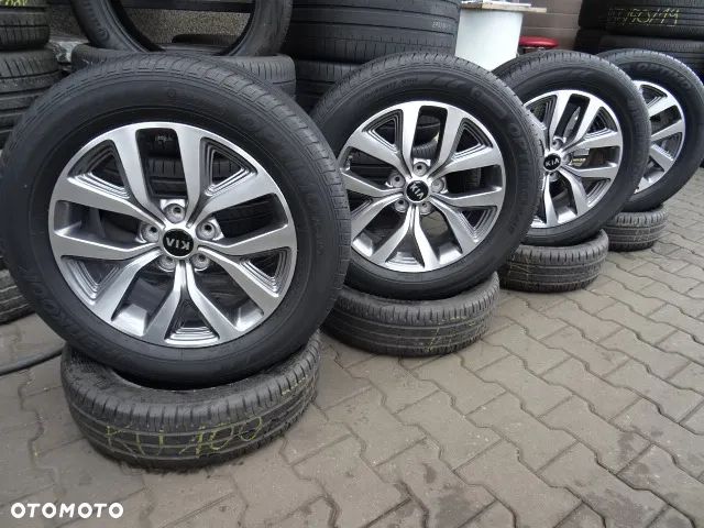5x114,3x67 6,5Jx17 ET40 Oryginalne koła letnie Kia Sportage z czujnikami ciśnienia - 1