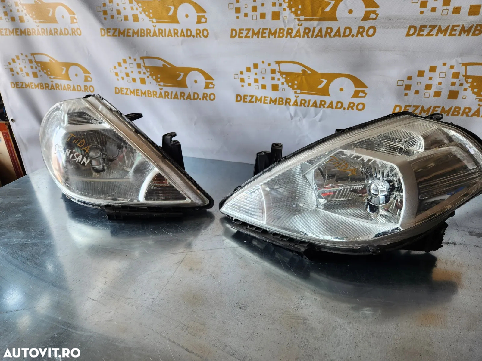 Faruri Far Stanga Dreapta Nissan Tiida Xenon Complete An 2007-2008-2009-2010-2011-2012-2013-2014 Vo - 2