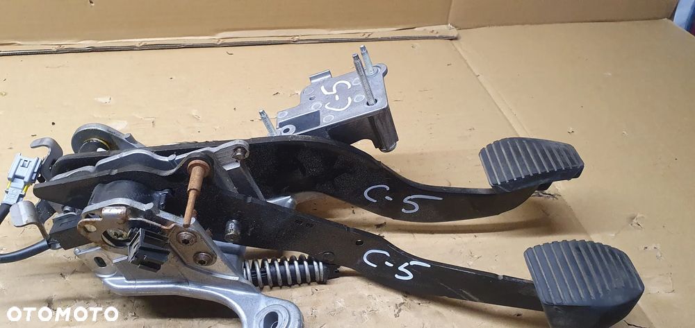 Pedały pedał hamulca sprzęgła Citroen C5 III 9663998580 - 7