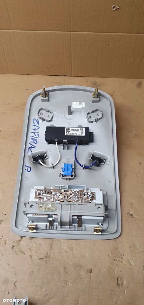 Lampka podsufitki oświetlenie kabiny Opel Zafira C 13366482 13309524 - 5