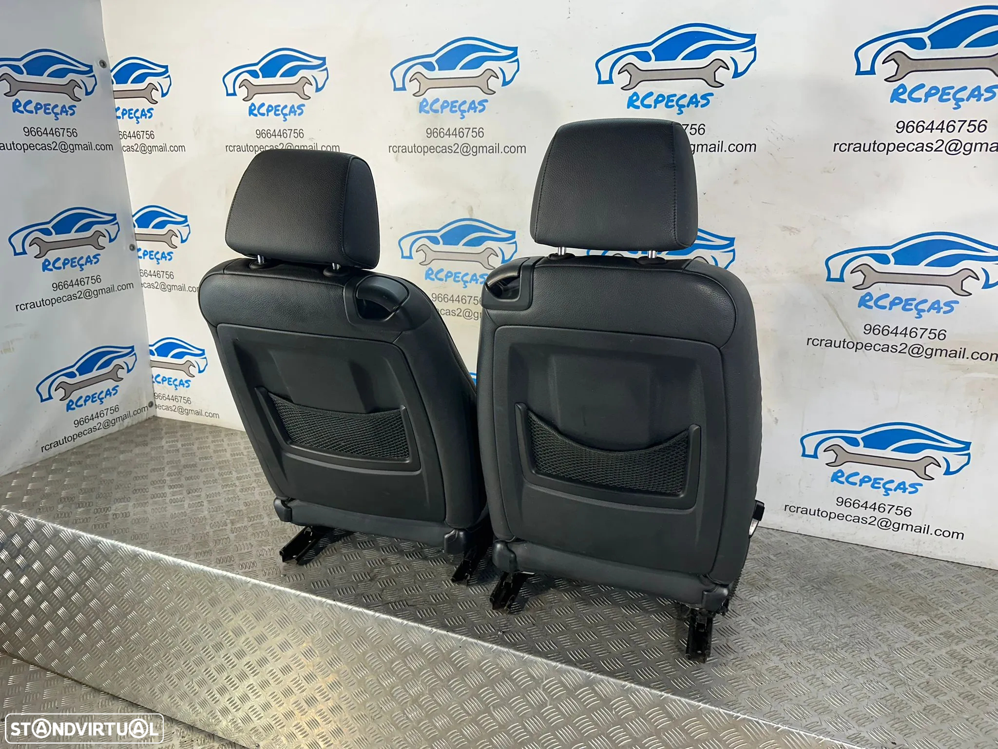 Conjunto Bancos Pele Eletricos Frente Frontal BMW Serie 3 Coupe e92 2006 - 2012 - 9