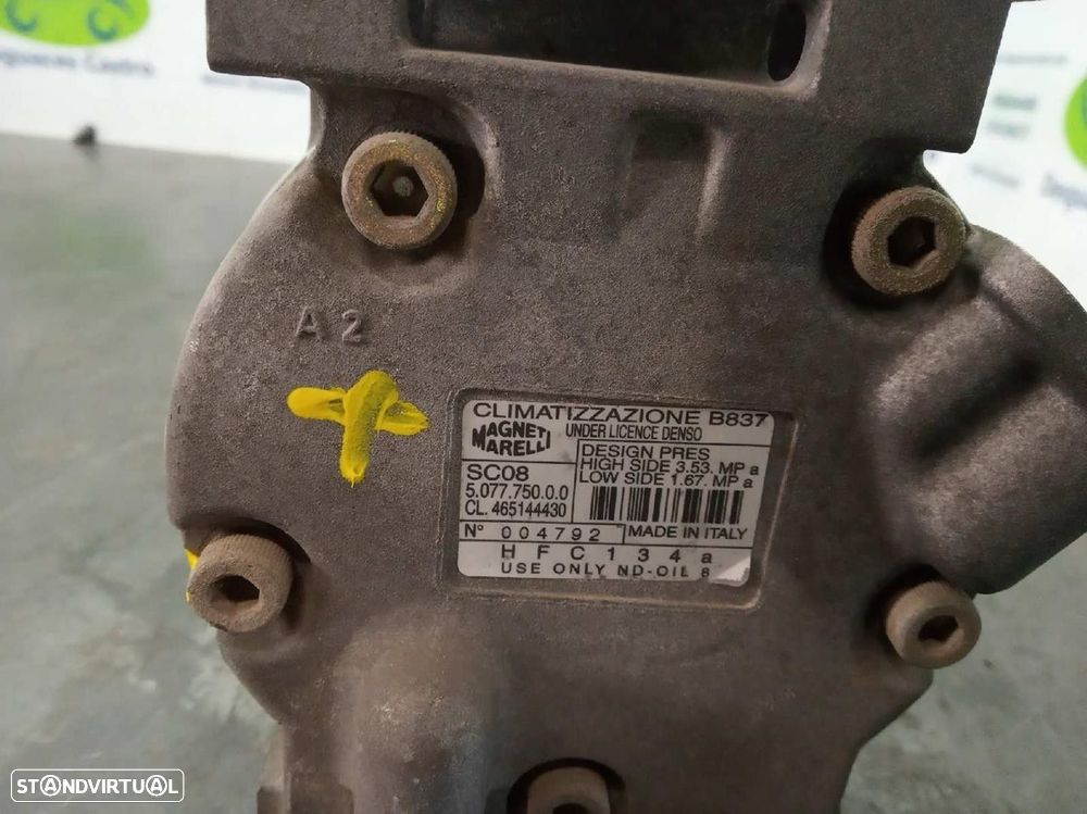 COMPRESSOR AR CONDICIONADO FIAT PUNTO 1999 -004792 - 4