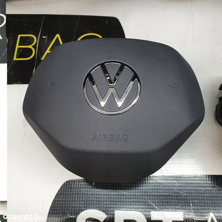 VW CADDY 2K7 DESKA ROZDZIELCZA KONSOLA KOKPIT PULPIT PODUSZKI AIRBAG AIR BAG PASY KIT SET - 8