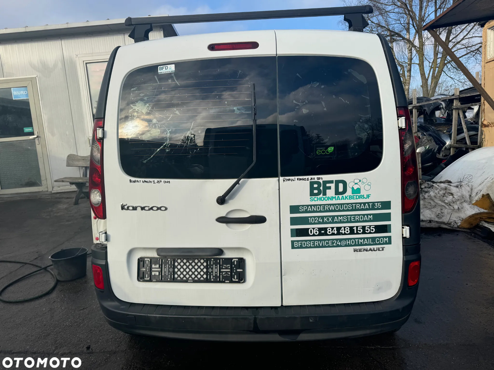 RENAULT KANGOO II BŁOTNIK PRAWY PRZEDNI PRZÓD 0389 - 16