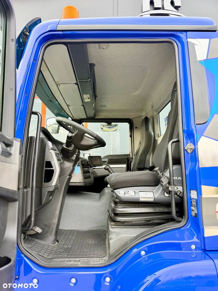 MAN MAN TGM TGL TGS 18.250 // E6 // wywrotka + HDS HMF z pilotem // 4x2 // budowlanka // kiper wywrot żuraw dzwig kran Crane - 31