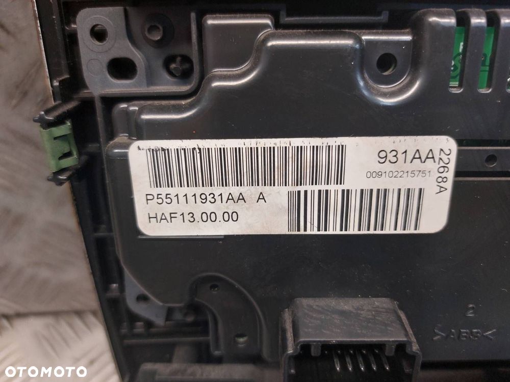 PANEL NAWIEWU KONSOLA ŚRODKOWA RAMKA GRAND CHEROKEE WK X35011600 P04602846 - 6