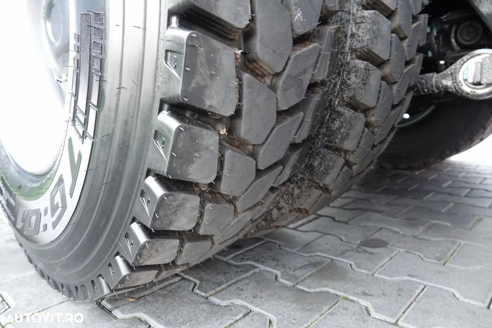 MAN TGS 41.480 / 8x6 / BASCULANĂ SPATE / MANUAL / NOU NOU / KH-KIPPER / - 25
