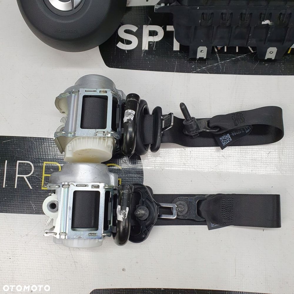 SMART 453 DESKA ROZDZIELCZA KONSOLA KOKPIT PULPIT PODUSZKI AIRBAG AIR BAG PASY KIT SET - 12