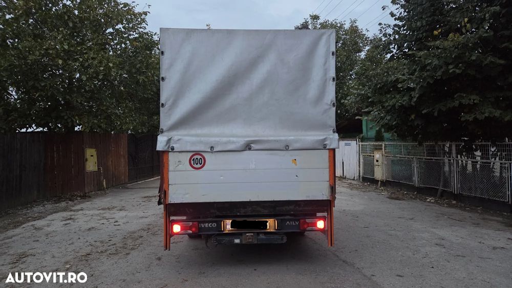 Iveco Daily 35-150 cu prelata si lift, cat B,  posibilitate leasing - 7