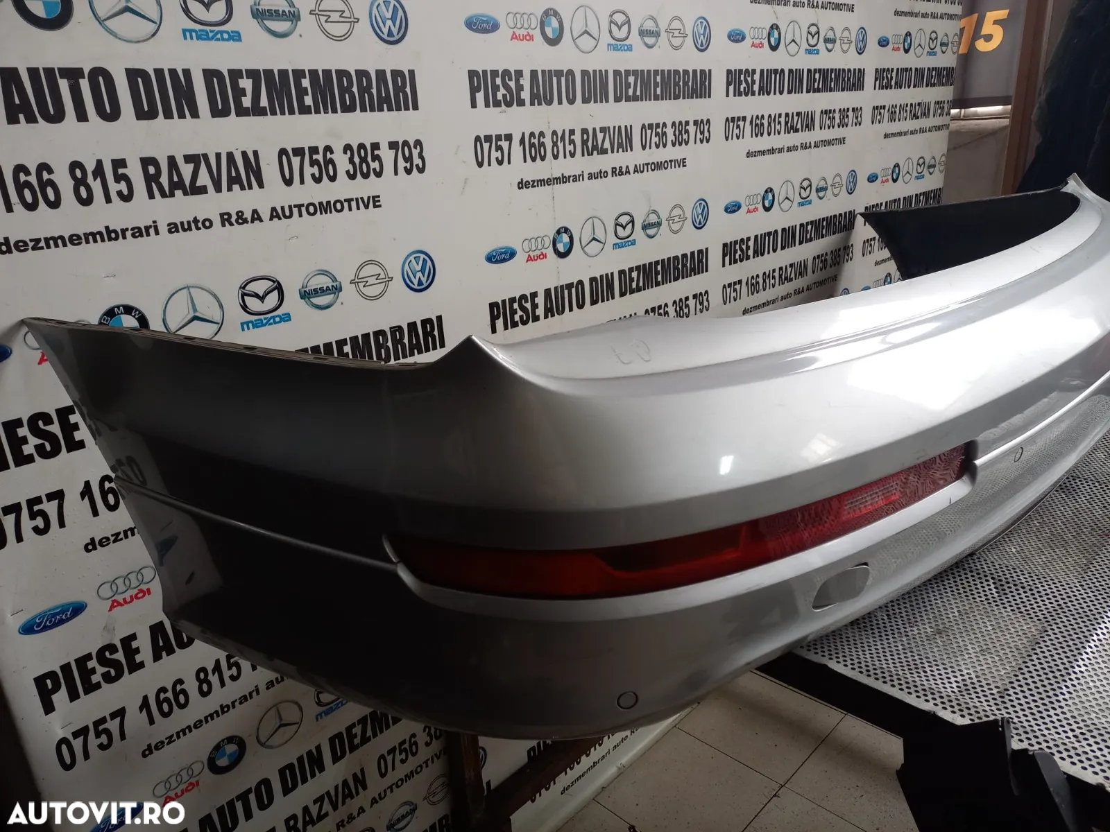 Bara Spate Completa Audi Q7 4L Originala Livram Oriunde - Dezmembrari Arad - 6