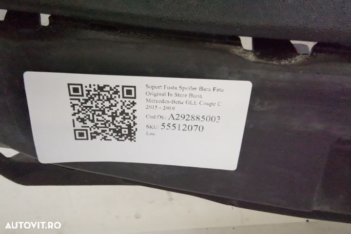 Suport  Fusta Spoiler Bara Fata Original In Stare Buna  Mercedes-Benz - 7