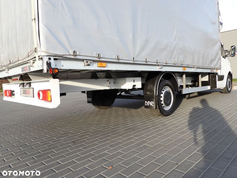 Renault MASTER PLANDEKA 10 PALET WEBASTO TEMPOMAT LEDY PNEUMATYKA KLIMATYZACJA  165KM - 18