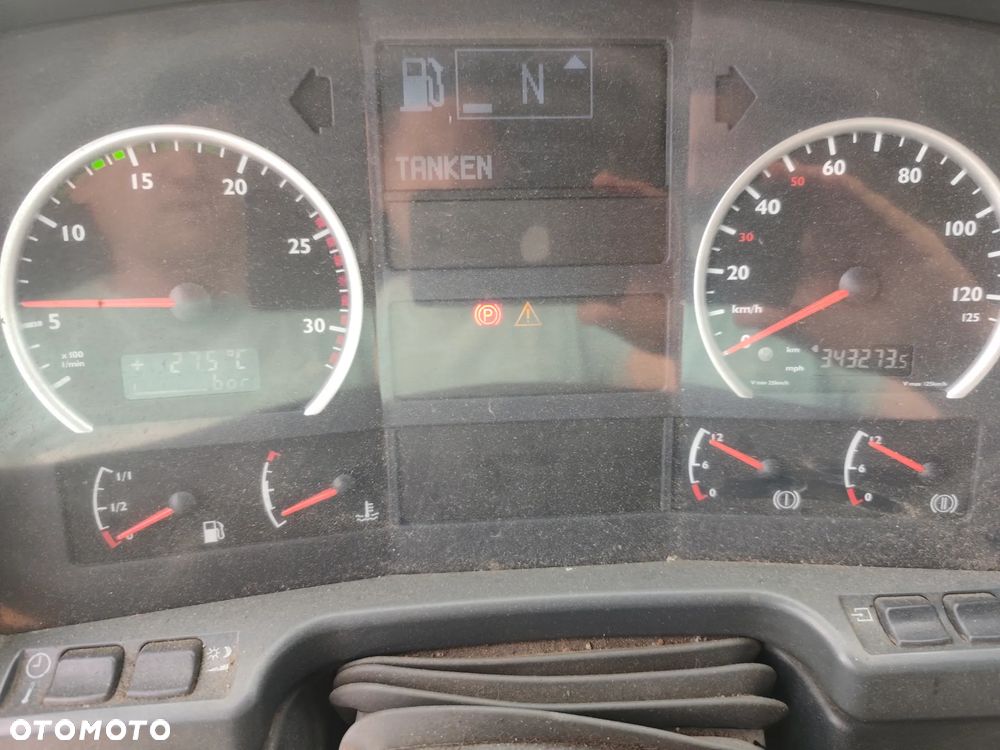 MAN MAN TGA 18.360 HDS Żuraw Wywrotka 4x4 akcja zima - 13