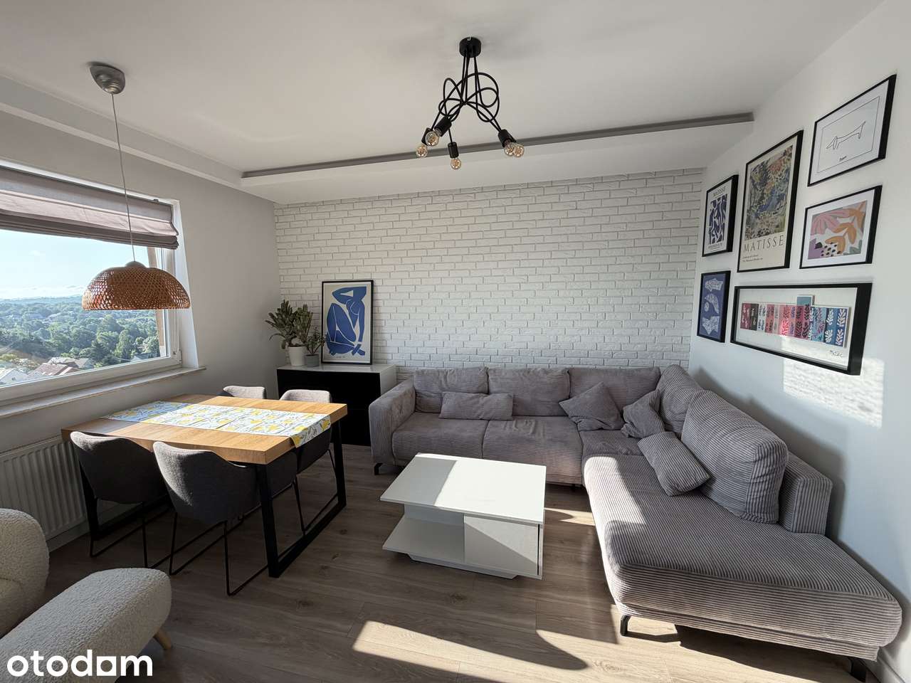 2-pokojowe mieszkanie 46m2 ul. Bochenka wynajem, klimatyzacja, balkon