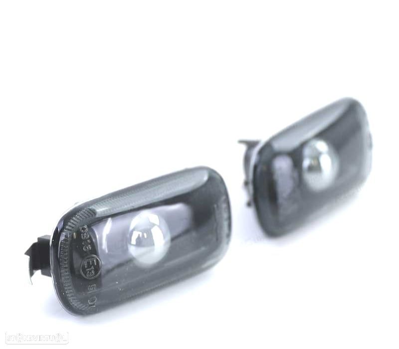 INTERMITENTES LATERAIS AUDI A4 00-04 VIDRO CLARO PRETO - 2
