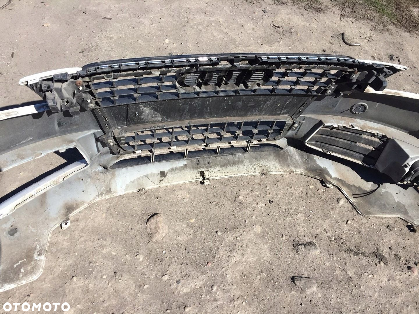 AUDI A4 B8 ZDERZAK PRZEDNI GRILL PRZÓD ATRAPA LY9C - 12