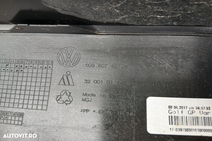 Bara spate 5G9807421M 5G9807421M Volkswagen VW Golf 7 [facelift] [201 - 7