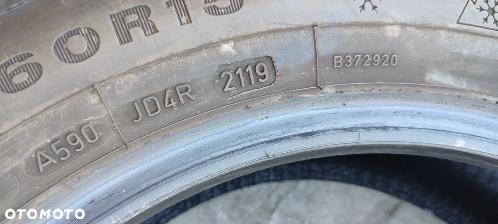 OPONA ZIMOWA 185/60R15 88T DUNLOP WINTER RESPONSE 7 (2119) 8mm 1 SZTUKA - 6
