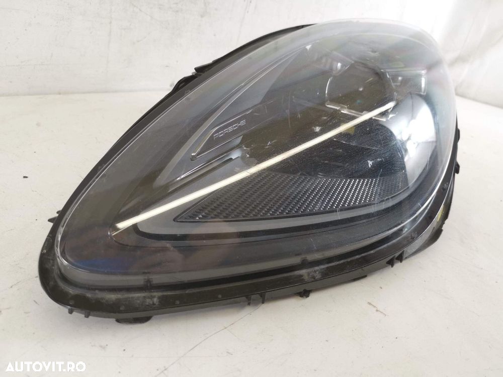 Far Stanga Full Led Matrix Porsche  Macan 1 [facelift] [2018 - 2021] O - 4