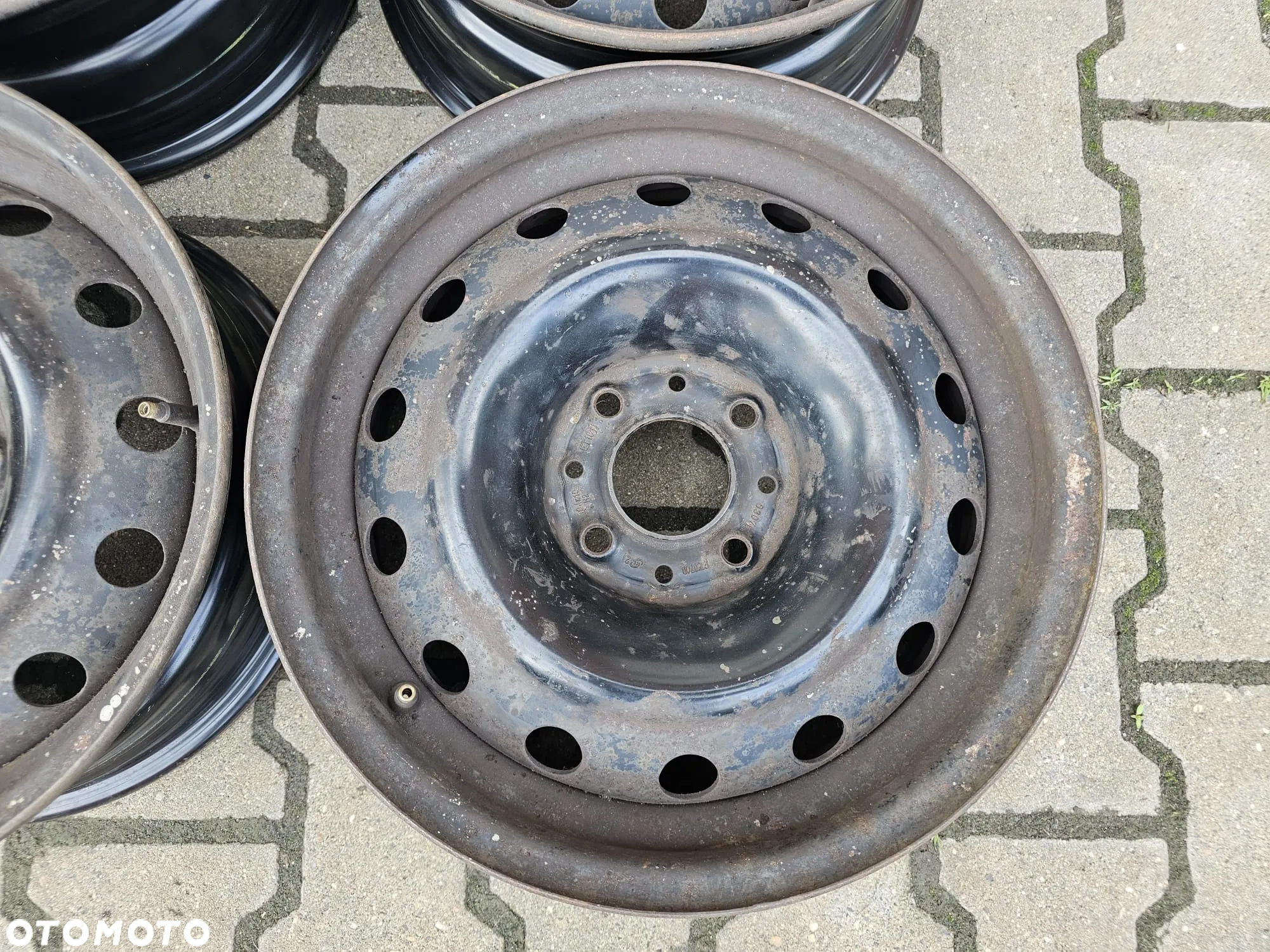 (S12) Felgi stalowe 15'' Peugeot 206 Citroen C3 Xsara / 6Jx15 ET18 4x108 - 4