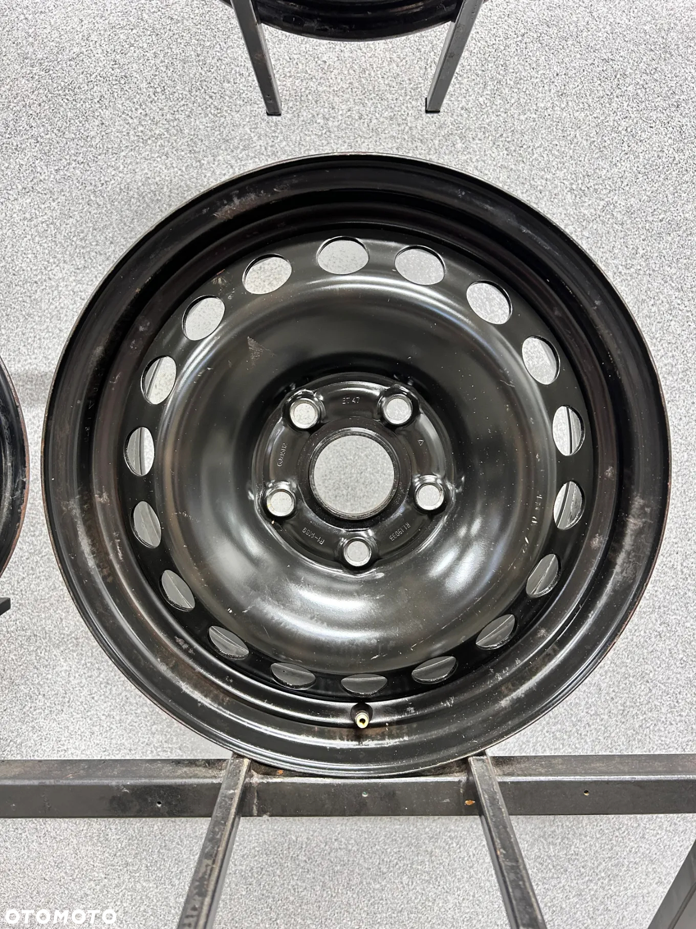 4 FELGI STAL. VW GOLF 5 , 6 , TOURAN , CADDY , SEAT LEON 2, SKODA OCATVIA 2  15'' 6J ET47 - 5
