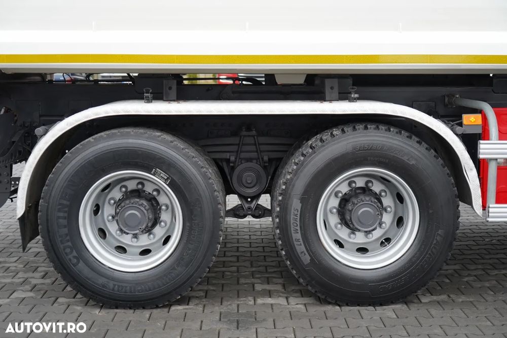 Renault C 430 / 6x4 / BASCUNĂ CU DOUĂ LATE / BASCUNĂ HIDRAULICĂ + HIAB 211 EP-3 HDS / EURO 6 / RADIOCOMANDĂ / ROTATOARE / CUPĂ - 28