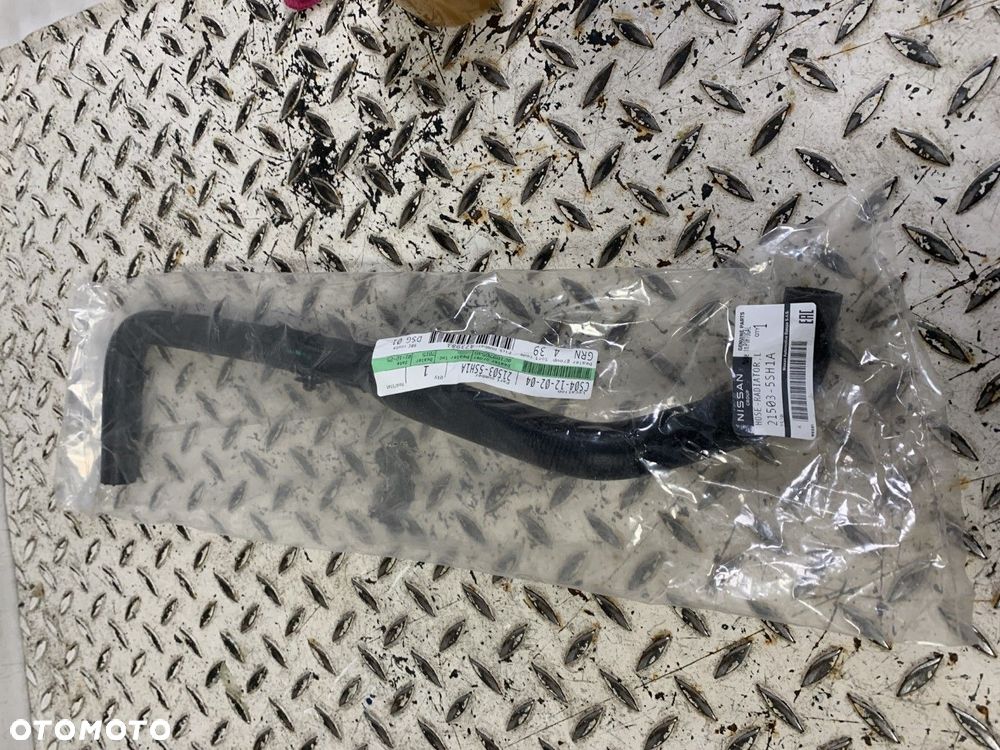 NOWY ORYGINALNY PRZEWÓD WĄŻ RURA CHŁODNICY NISSAN 21503-5SH1A - 2