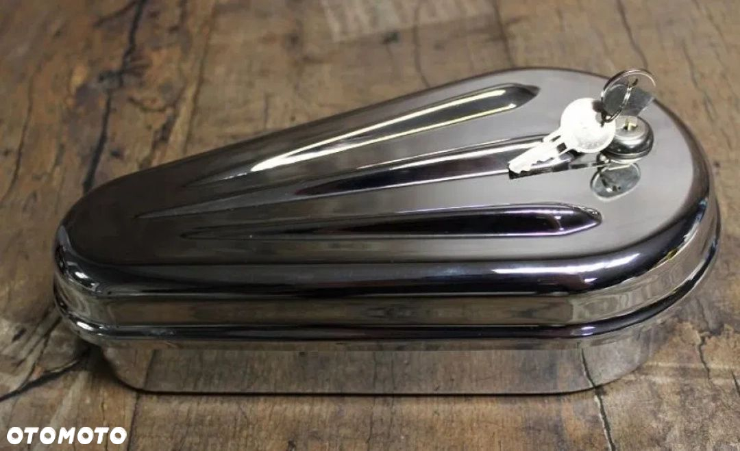 Chromowany schowek Highway Hawk Kawasaki VN1500 Vulcan Classic - 5