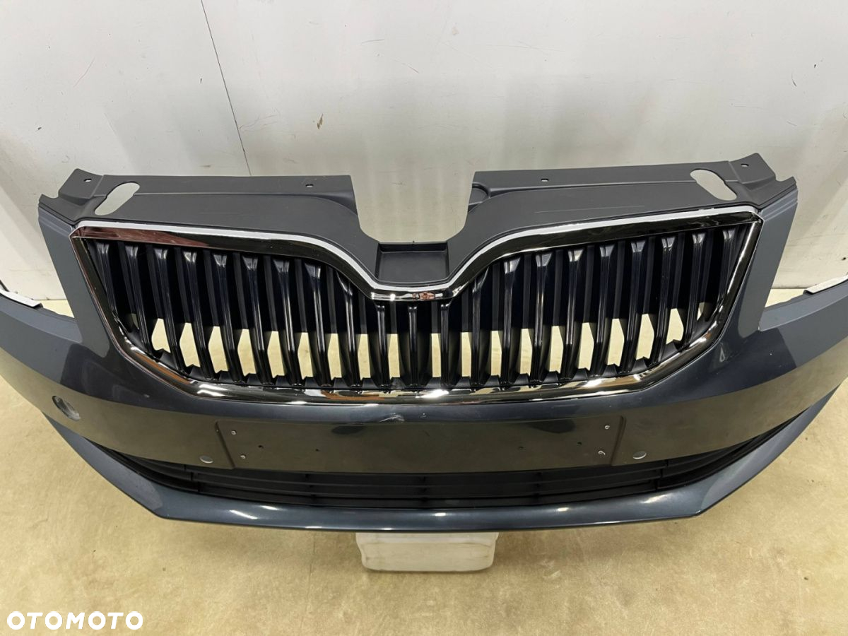 Zderzak przedni Skoda Octavia 3 III 12-16r. Przedlift przód 4XPDC 5E0807221 - 8