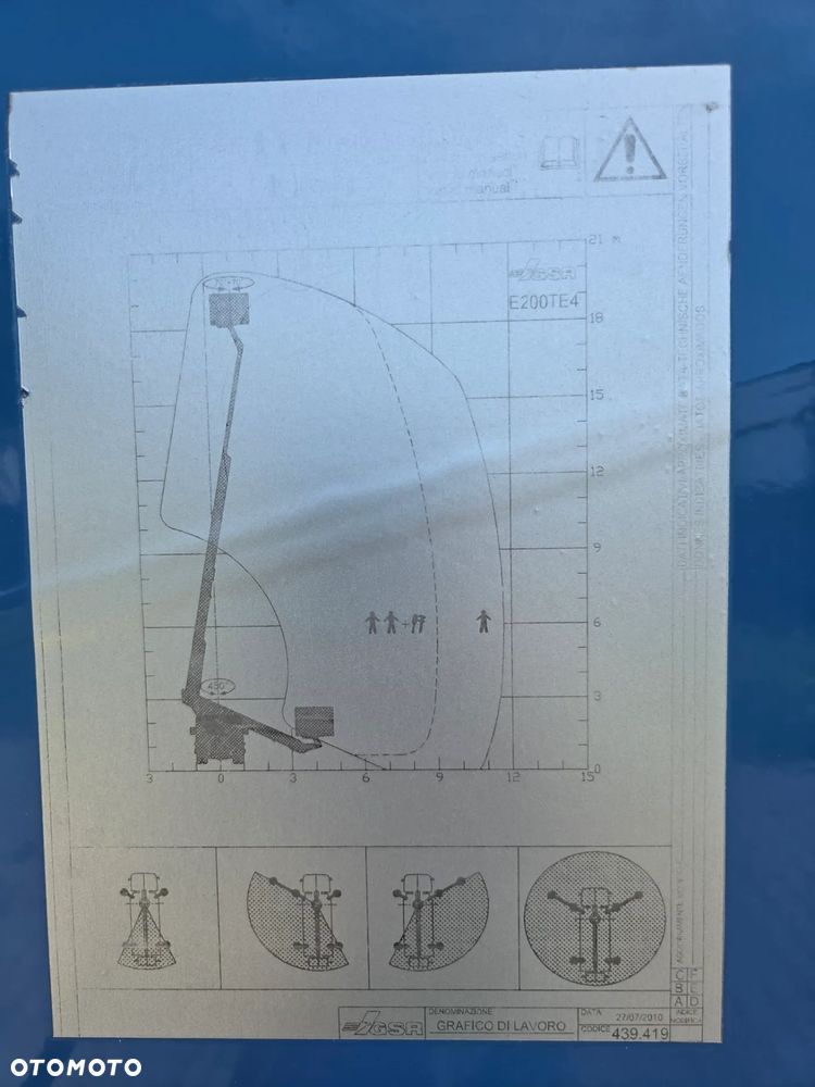 Nissan Cabstar 35.12 - 20 m Podnośnik koszowy zwyżka GSR E200TE4 jak Wumag Ruthmann Multitel - 6