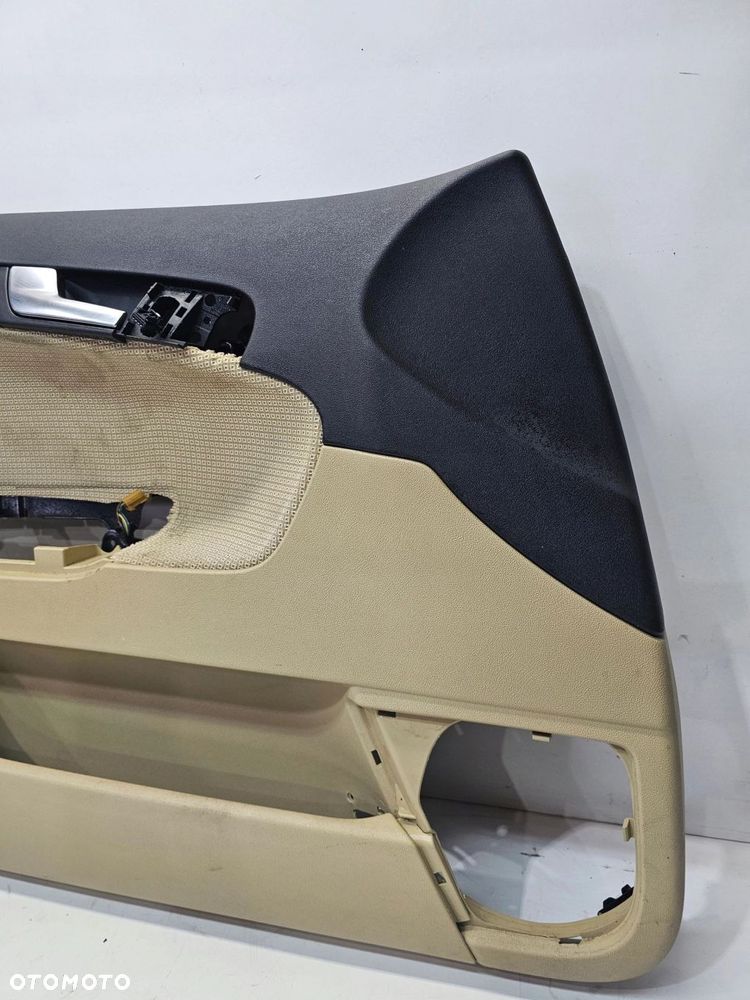 BOCZEK DRZWI LEWY PRZÓD AUDI A3 8P 8P4867105 KREMOWY - 4