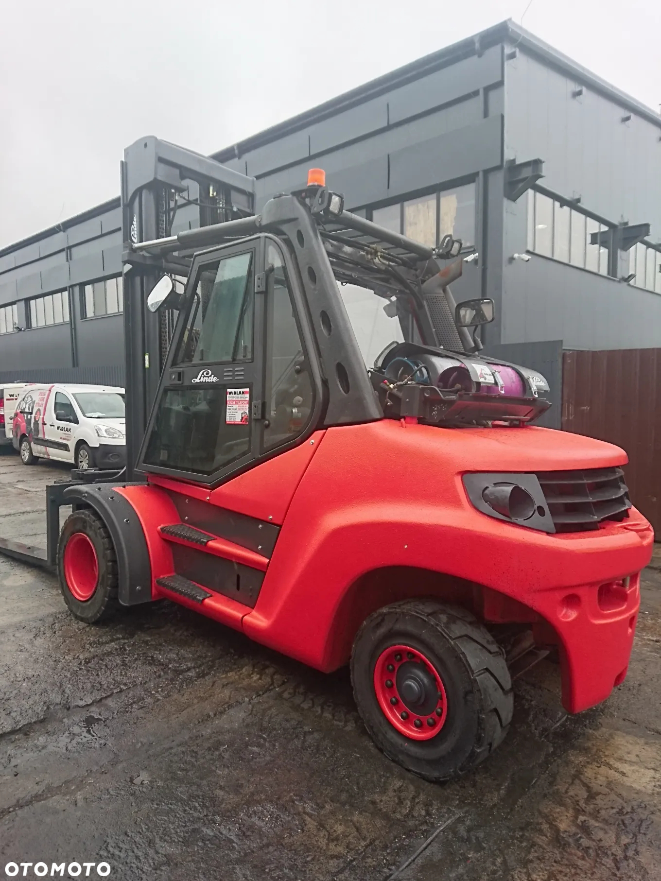 Linde [2010] WÓZEK WIDŁOWY LINDE H80T-900 gaz 8ton - 4