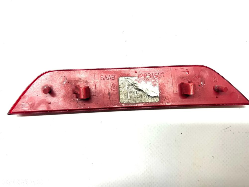 Saab 93 9-3 03-07 odblask tylnego zderzaka lewego  lewy cabrio kombi 12831581 - 3