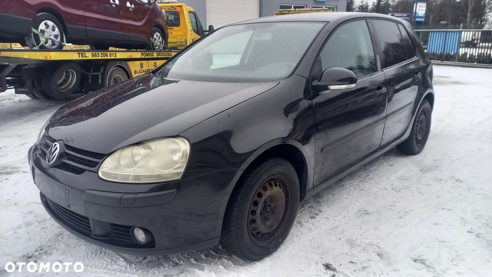 Volkswagen Golf V 1,6 benzyna silnik kod BGU BSF BSE CCSA maska klapa zderzak błotnik drzwi kod lakieru LC9Z reflektor lampa - 2
