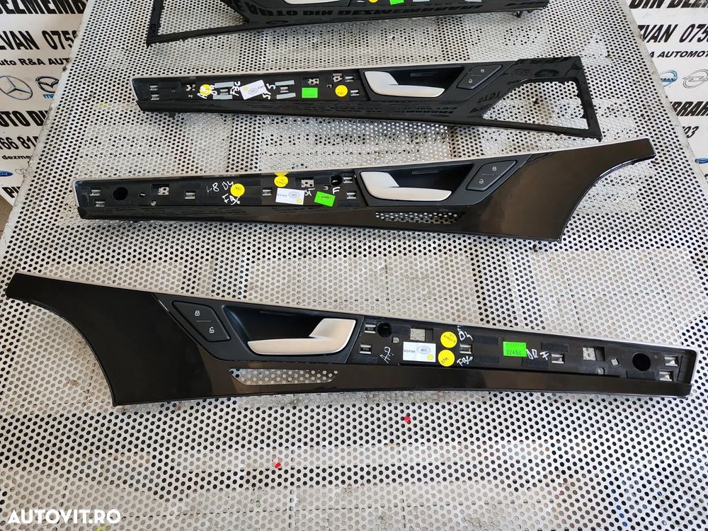 Ornament Trim Usa Portiera Fata Spate Audi A8 4H D4 Volan Stanga An 2010-2011-2012-2013-2014-2015-2 - 6