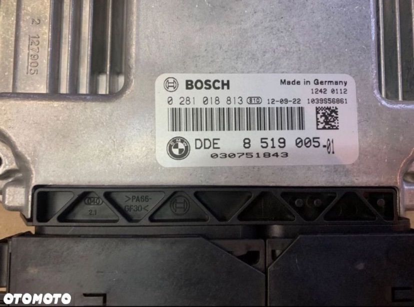 DDE 8519005 komputer sterownik silnika bmw x1 e84 lift - 2