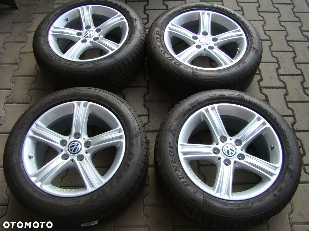 a322 5x120 VW Transporter Caravelle Multivan T5 T6 7,5jx17 opony lato - 1