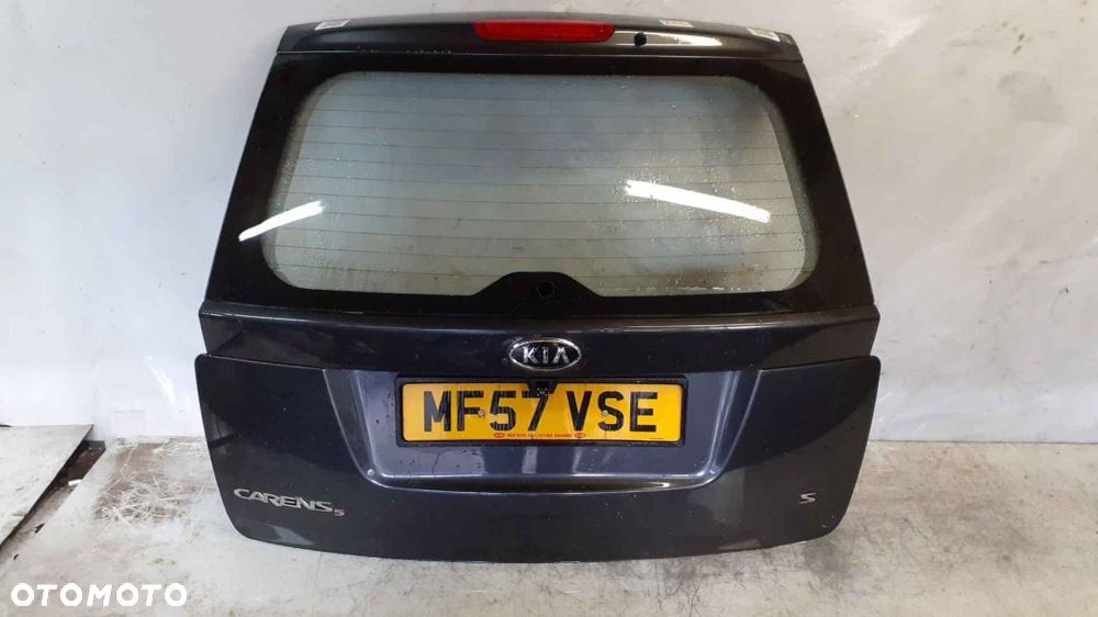 / KLAPA TYŁ TYLNA BAGAŻNIKA DO KIA CARENS 3 III SZARY GRAFITOWA - 1