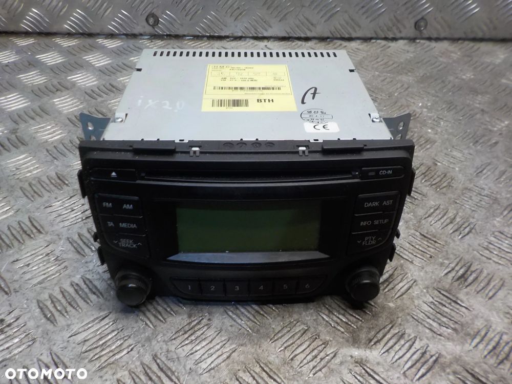 HYUNDAI IX20 RADIO CD MP3 96160-1K050 - 1