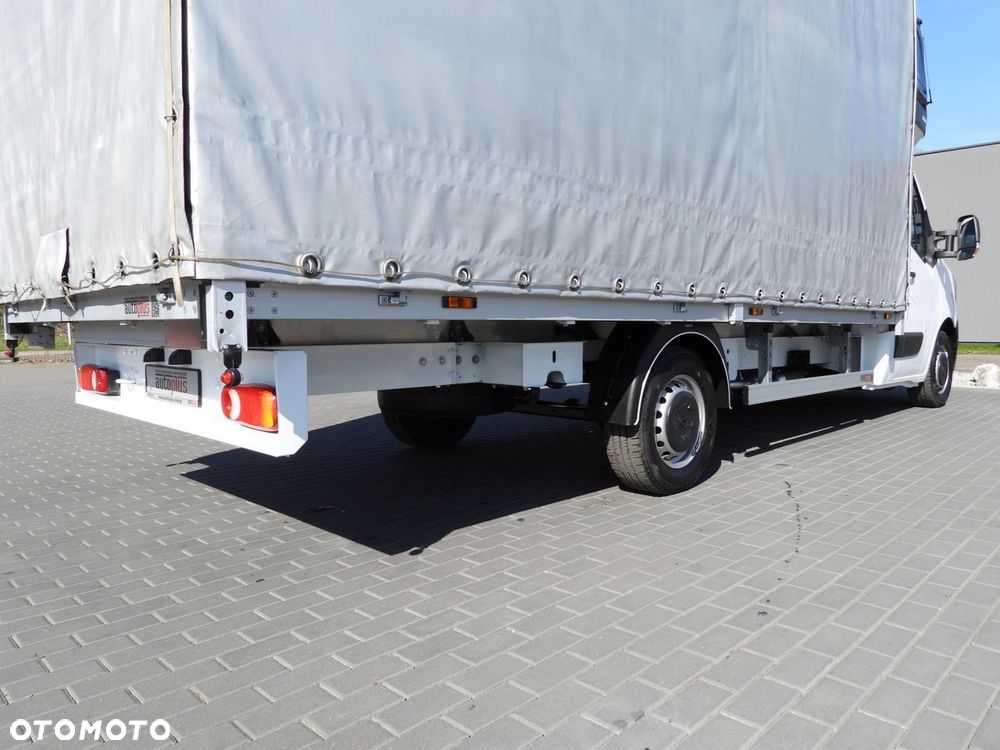 Renault MASTER PLANDEKA 10 PALET WEBASTO TEMPOMAT LEDY KLIMATYZACJA  165KM - 17