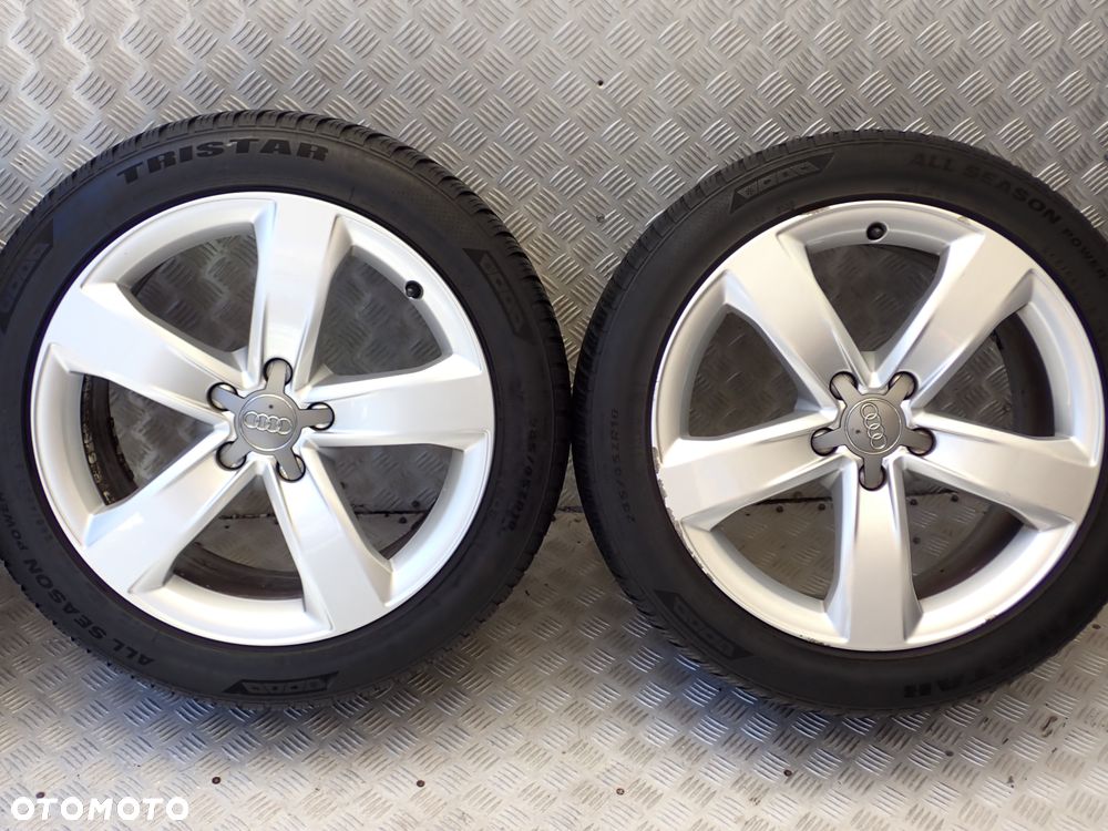 KOŁA FELGI ALUMINIOWE AUDI A6 C7  8JX18  ET 39  5X112  4G0601025D  Z OPONAMI ALL SEASON TRISTAR  245/45/18 - 2